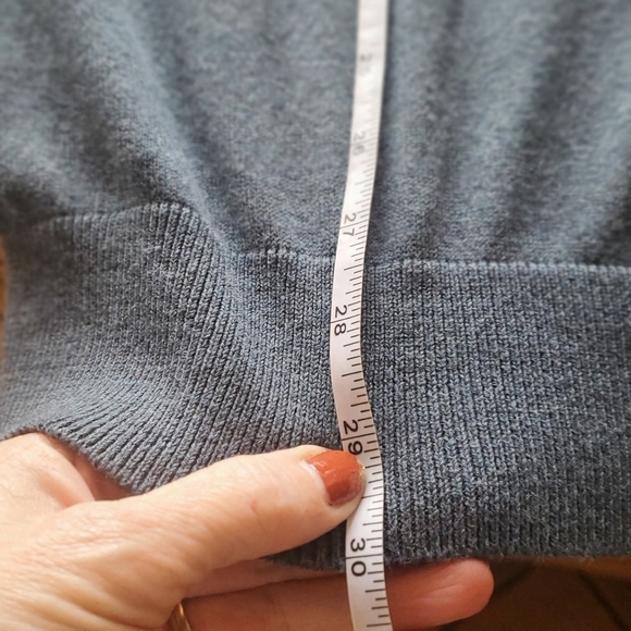 JF J. Ferrar Soft Touch Cotton V-neck Long Slv Pullover Sz. XL Sweater - Picture 5 of 14